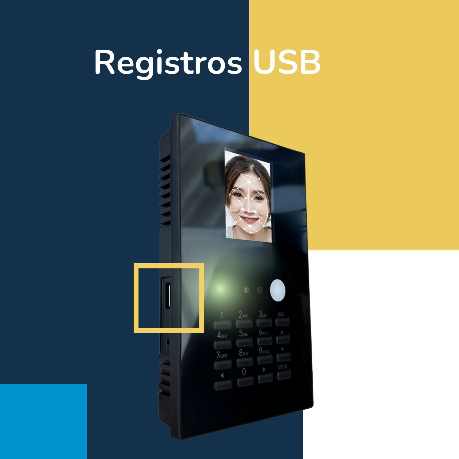 BioNet Reloj checador biométrico serie E, más licencia Básica, asistencia de tiempos de 25 empleados por reconocimiento facial, máquina para fichar, marcar tarjeta, control de asistencia