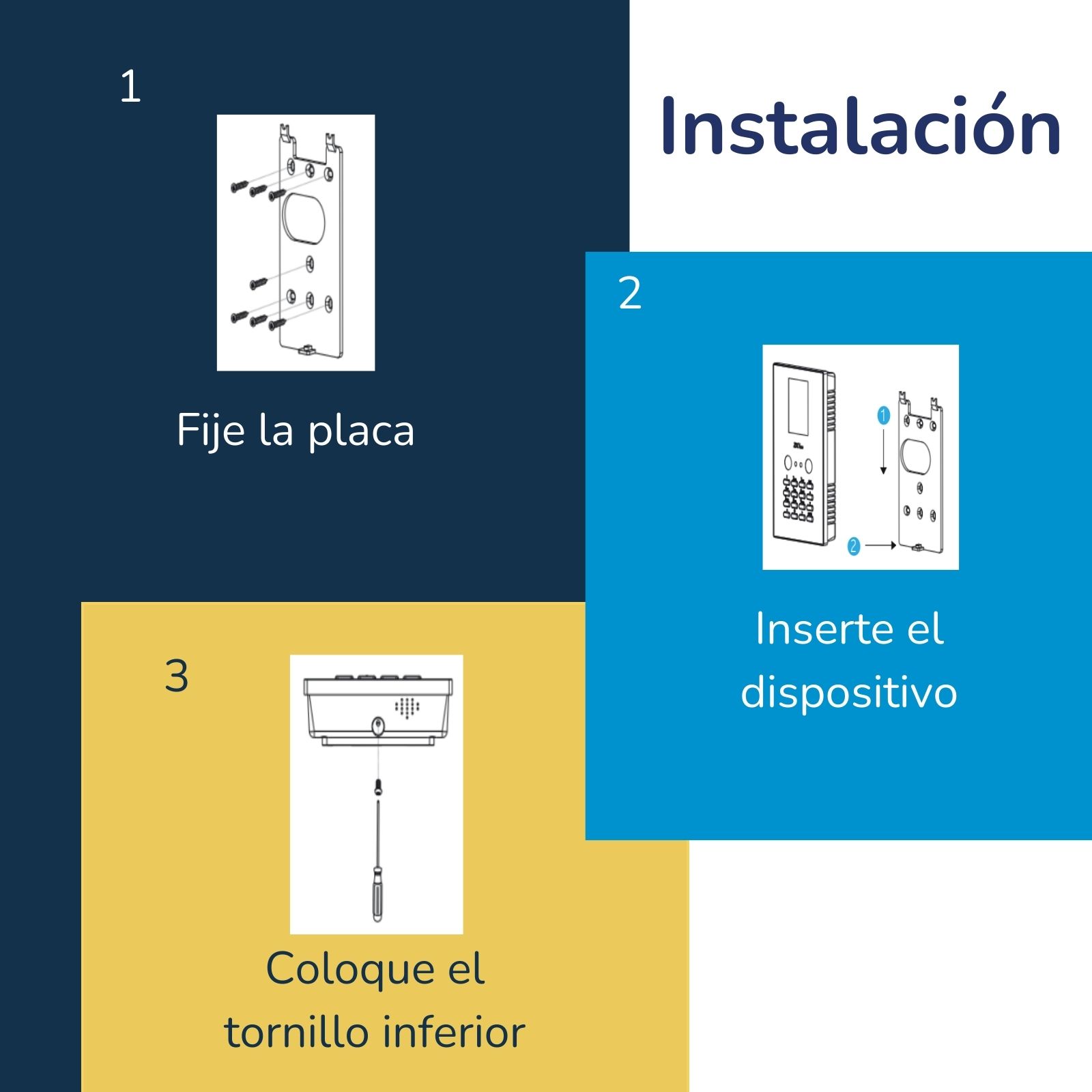 BioNet Reloj checador biométrico serie E, más licencia Básica, asistencia de tiempos de 25 empleados por reconocimiento facial, máquina para fichar, marcar tarjeta, control de asistencia