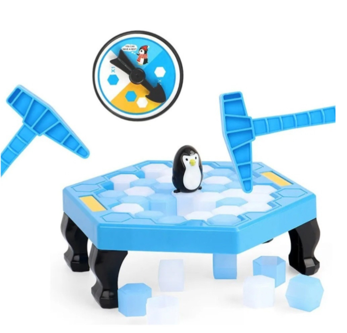 Salva Al Pingüino Rompe Bloques De Hielo Juguete Niños