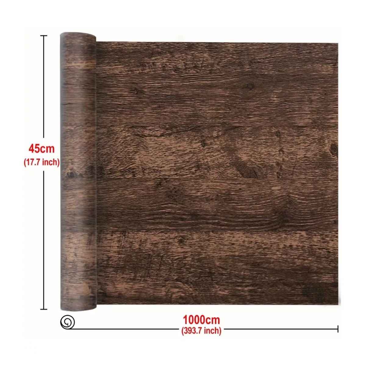  Papel tapiz autoadhesivo con acabado sintético de madera verde  rústica que puede ser vertical u horizontal con gran removedor de papel  tapiz autoadhesivo para pared, póster decorativo para sala de estar