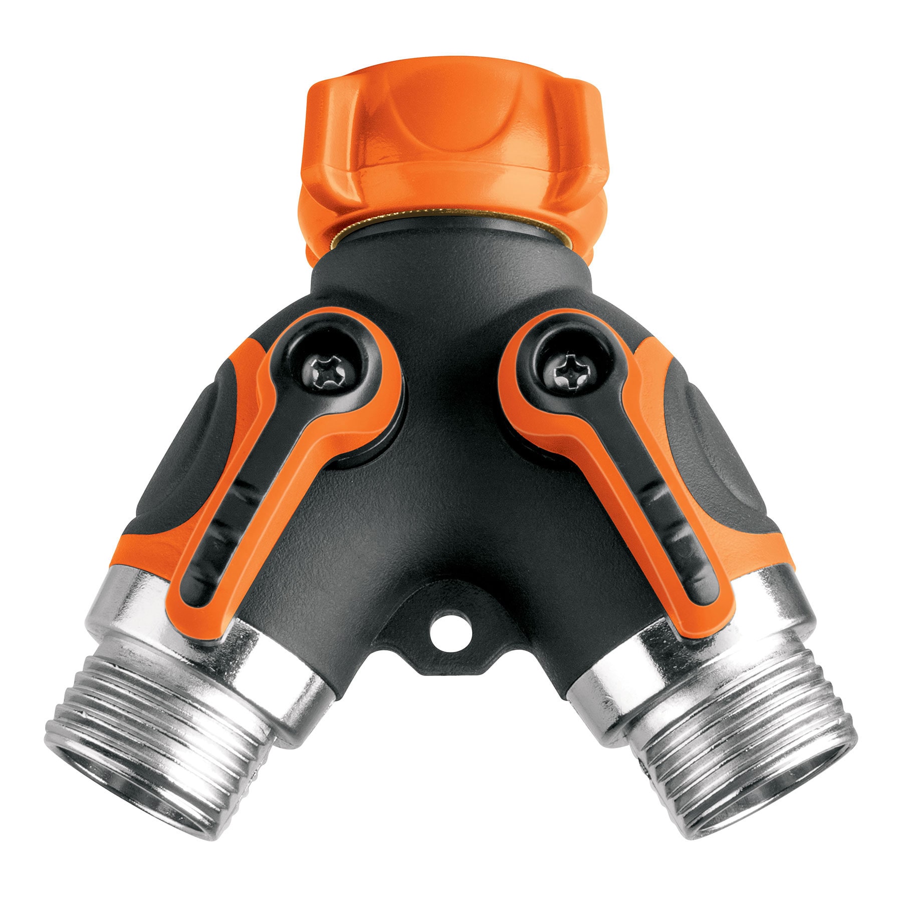 CONECTOR "Y" 3/4" METÁLICO CON RECUBRIMIENTO PARA MANGUERA TRUPER 102248