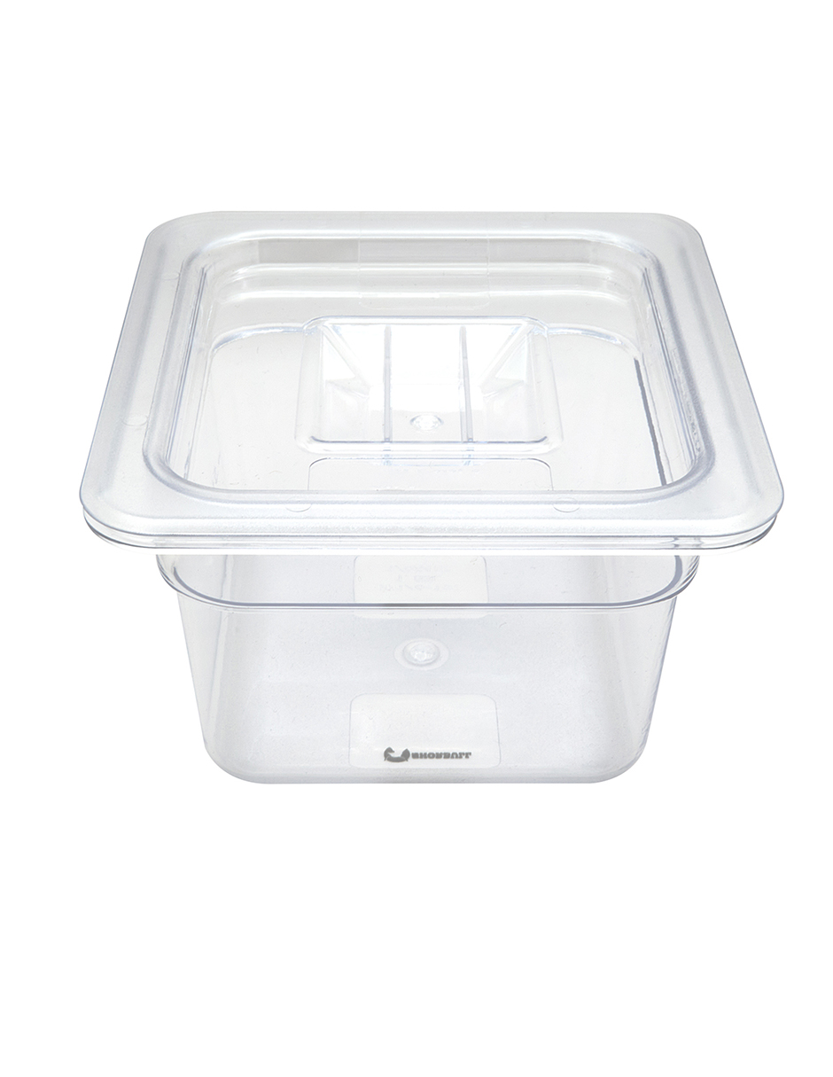 Inserto de Policarbonato con tapa de 1/6 de 10cm Shorbull