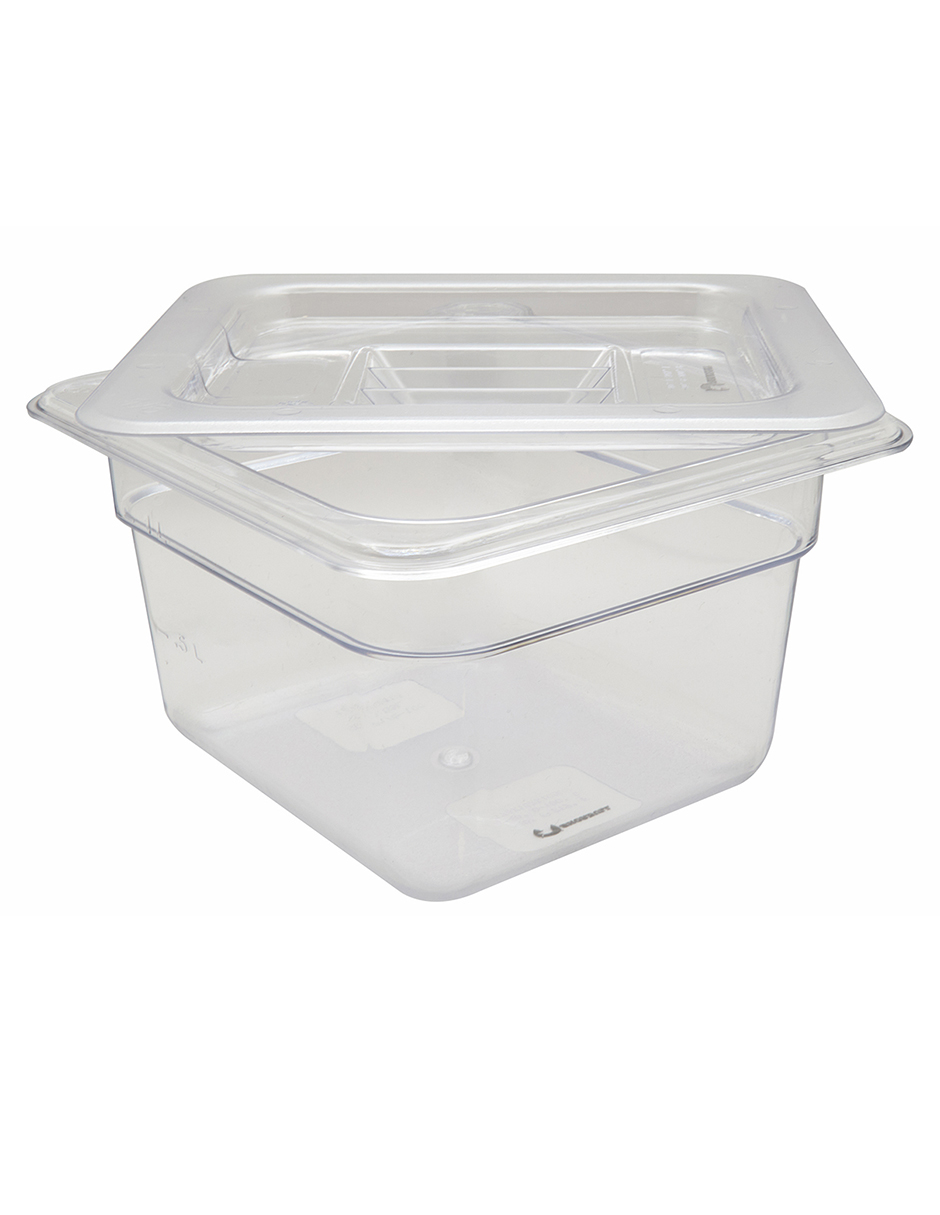 Inserto de Policarbonato con tapa de 1/6 de 10cm Shorbull