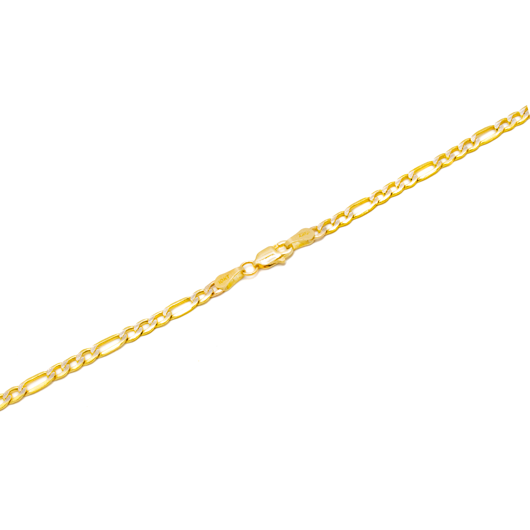 Cadena Cartier diamantada Oro 14 Kilates.