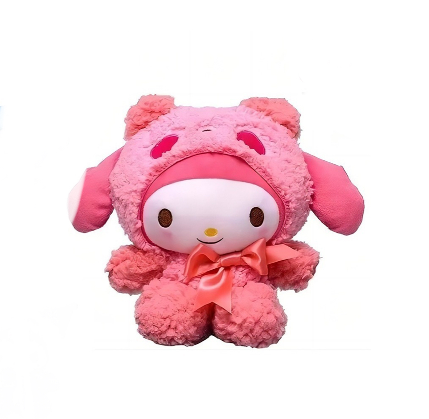 Muñeco De Peluche De Kuromi My Melody rosa