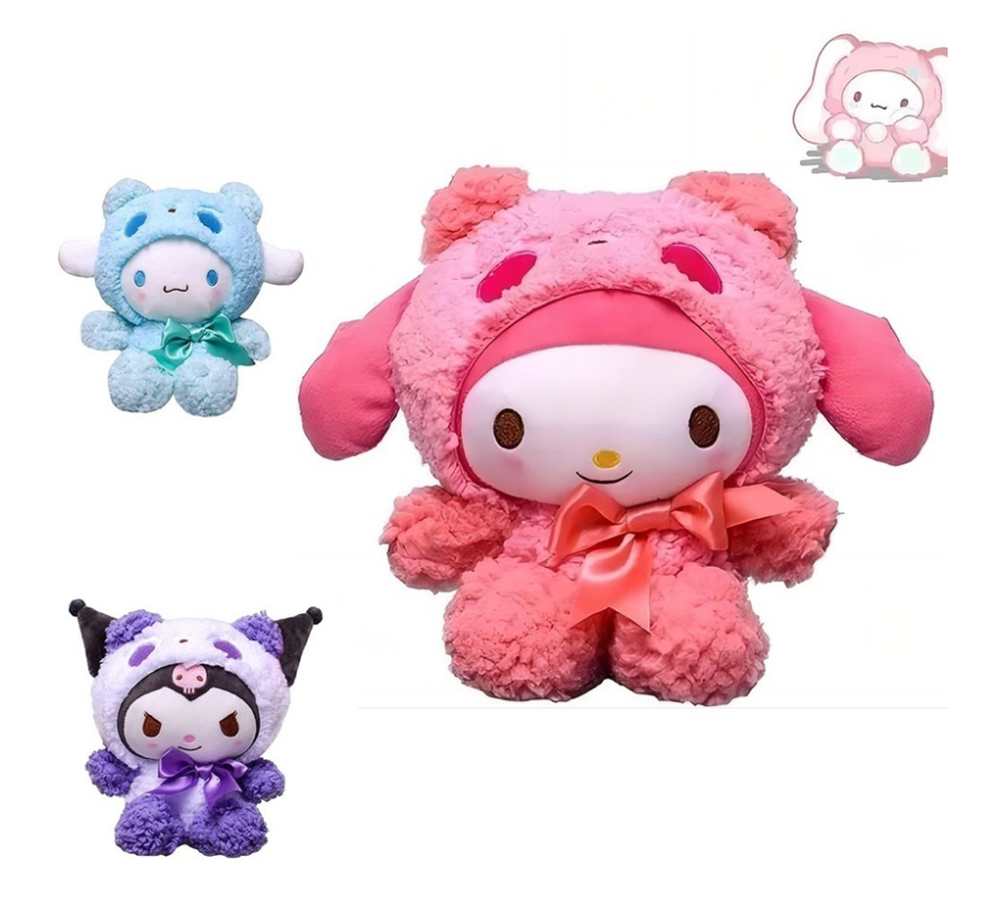 Muñeco De Peluche De Kuromi My Melody rosa
