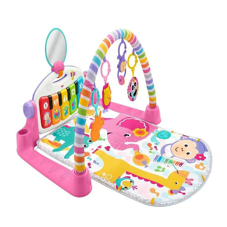 Gimnasio de Actividades Fisher Price Piano Pataditas Musicales Rosa