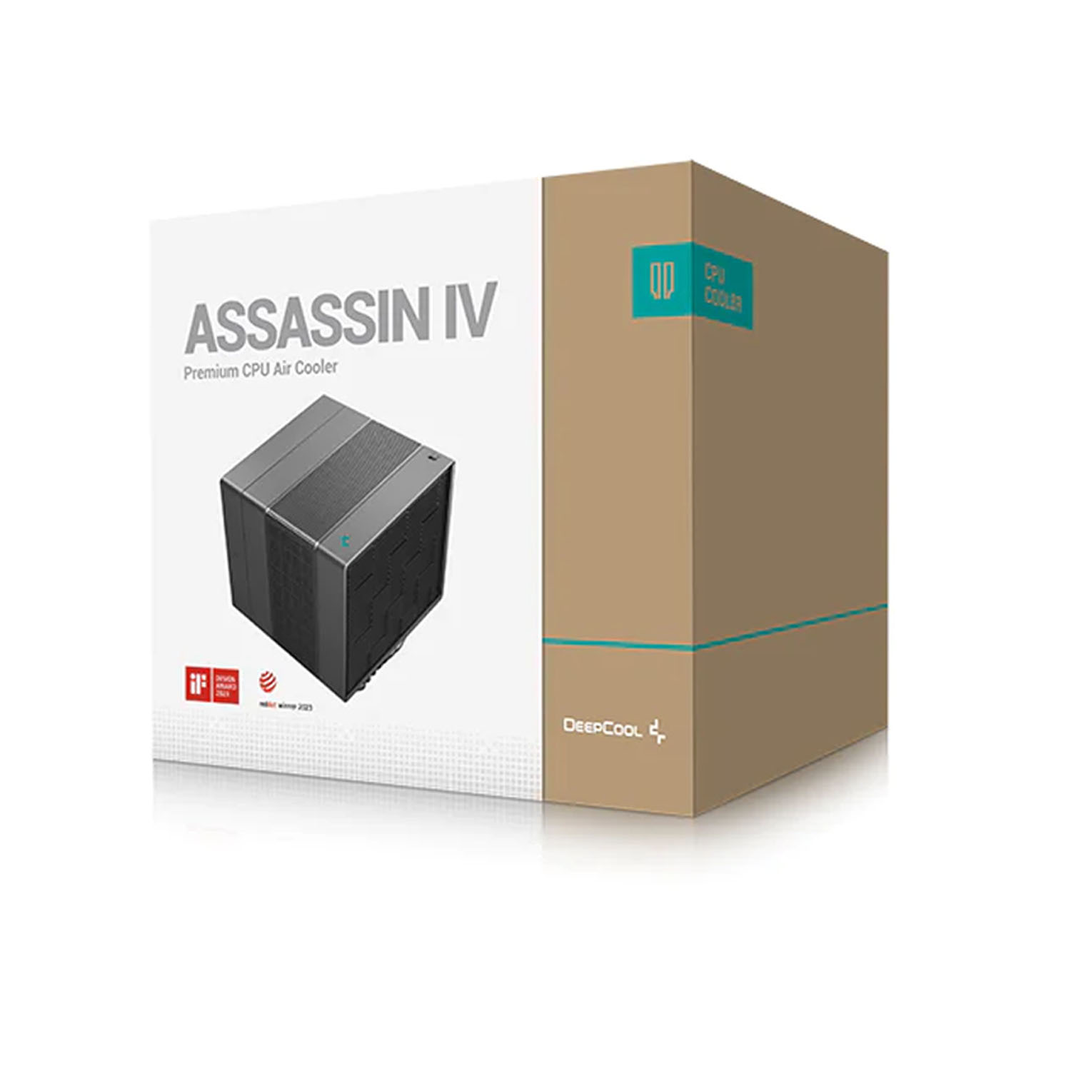 Disipador CPU DeepCool Assassin IV 120mm 500 - 1350 RPM Negro.