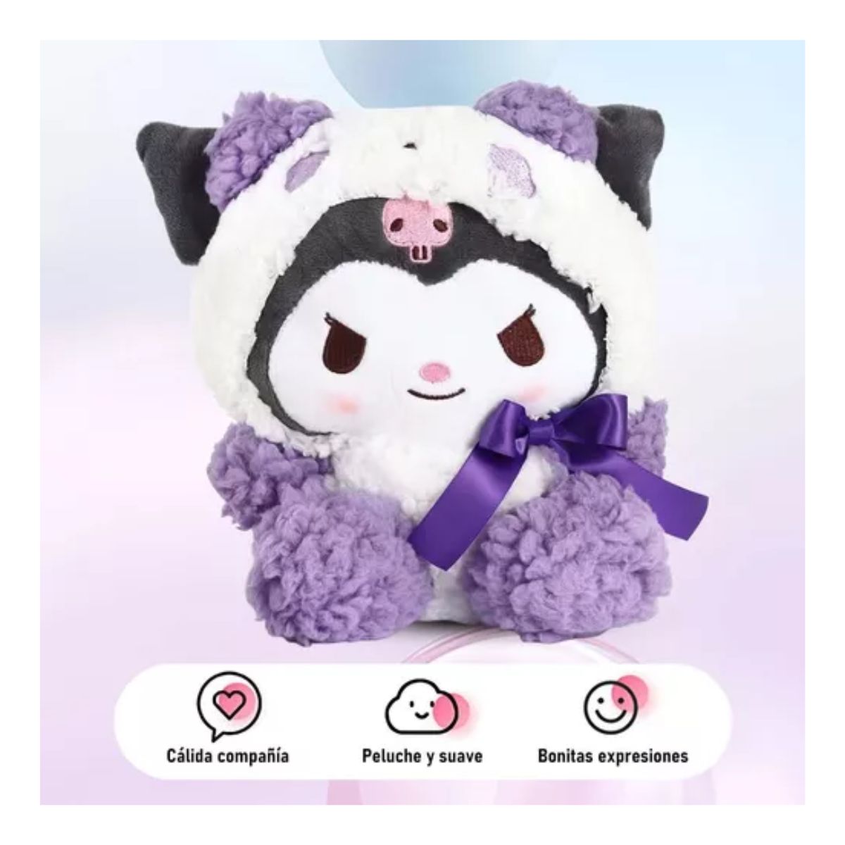 Muñeco De Peluche De Kurumi Morado
