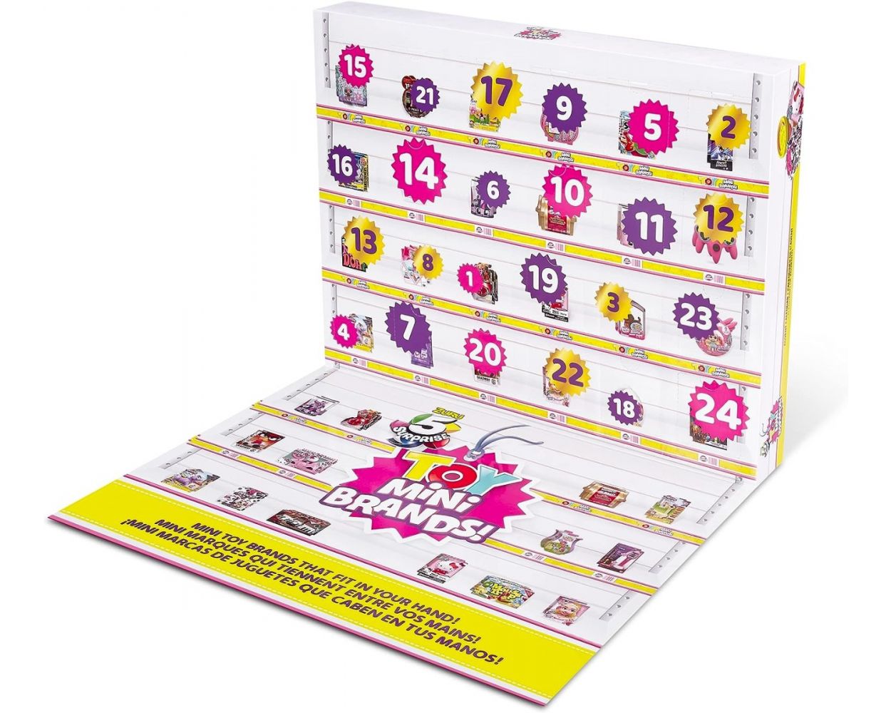  Mini Brands Toys Calendario de Adviento