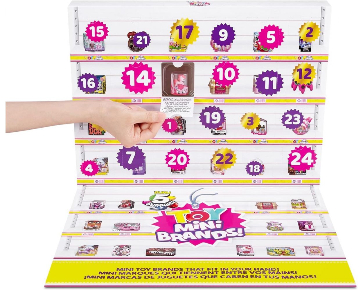  Mini Brands Toys Calendario de Adviento