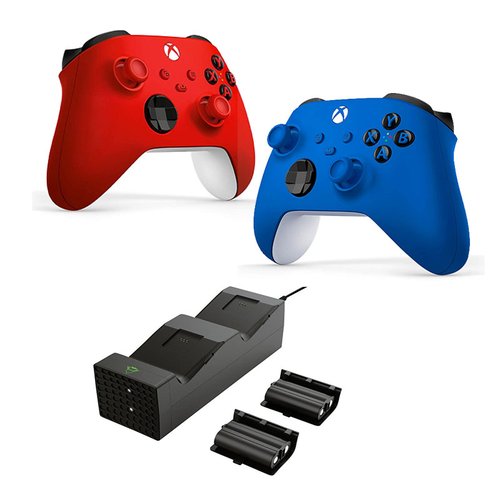 Kit Control Inalambrico Xbox Series Pc/X/S + Cargador Duo - Xbox