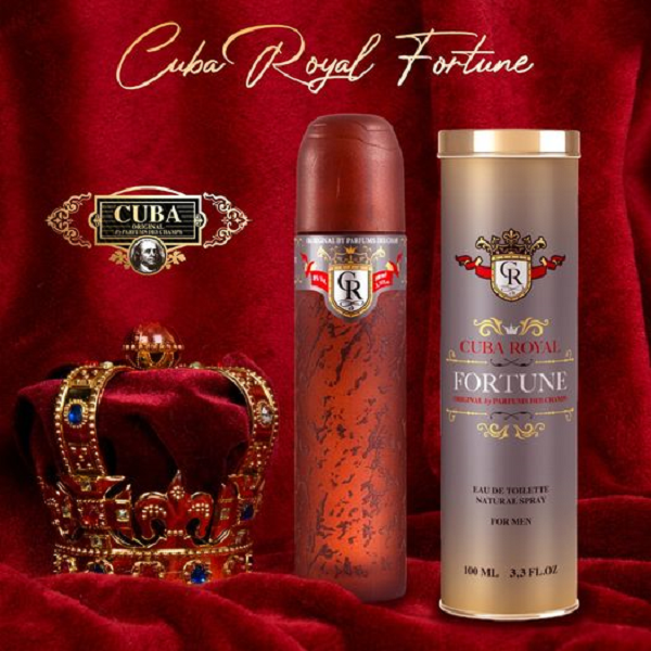 Perfume ROYAL FORTUNE de Cuba Paris Eau de Toilette 100 ml Hombre