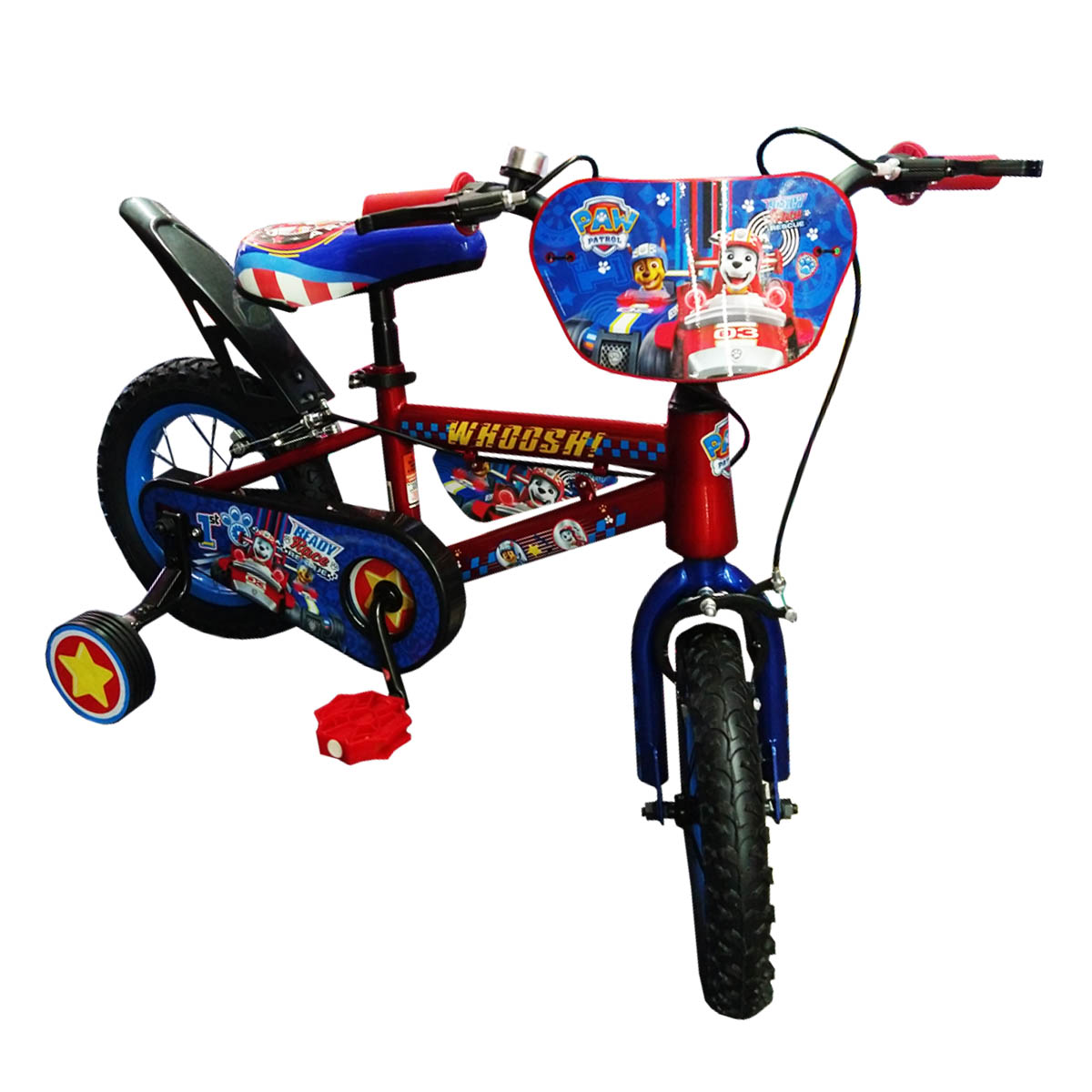 Bicicleta Infantil Paw Patrol Rodada 12 Azul.