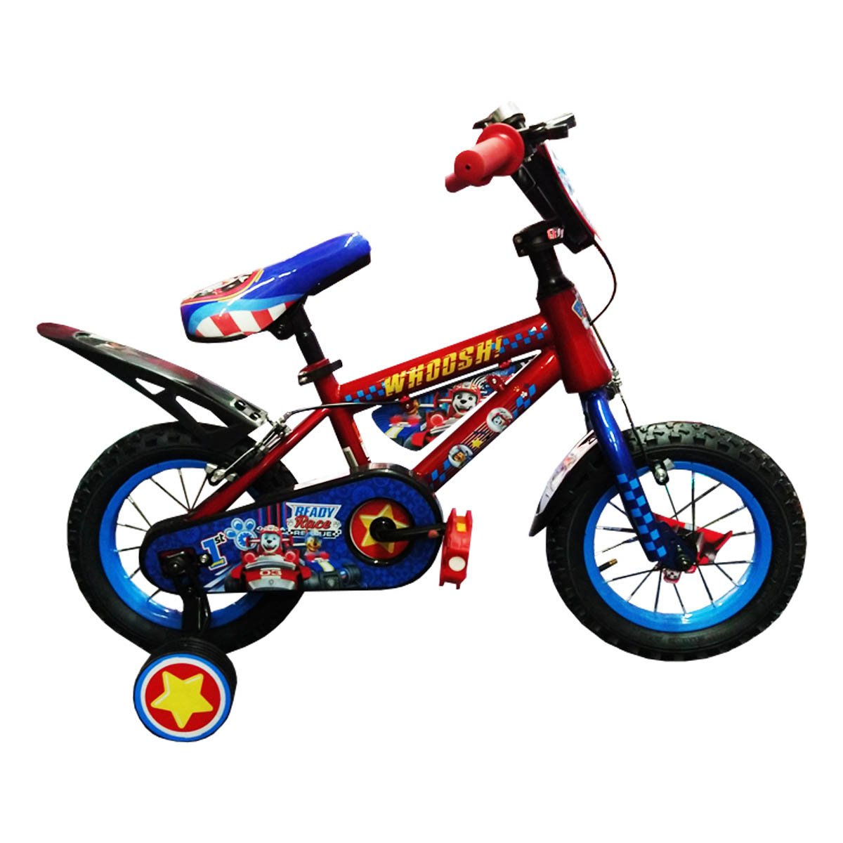 Bicicleta Infantil Paw Patrol Rodada 12 Azul.