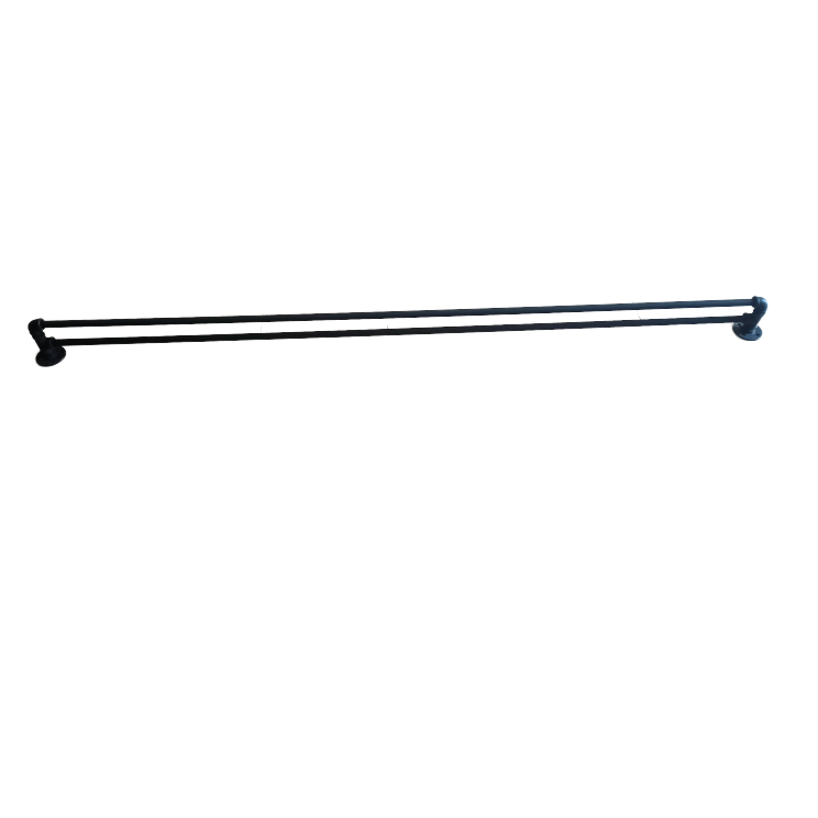 Cortinero Doble Para Ventana de 2.00 m. Estilo Industrial