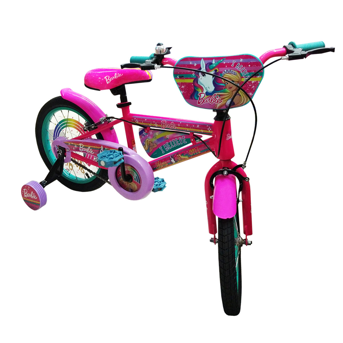 Bicicleta Infantil Barbie Rodada 16