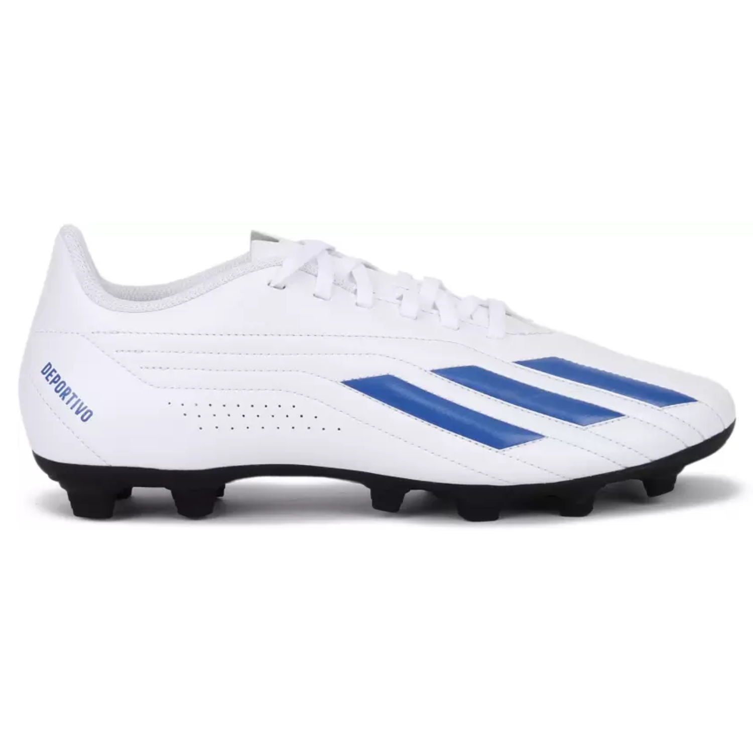 Tenis De Futbol Adidas Deportivo II FxG Blanco/azul De Hombre HP2508