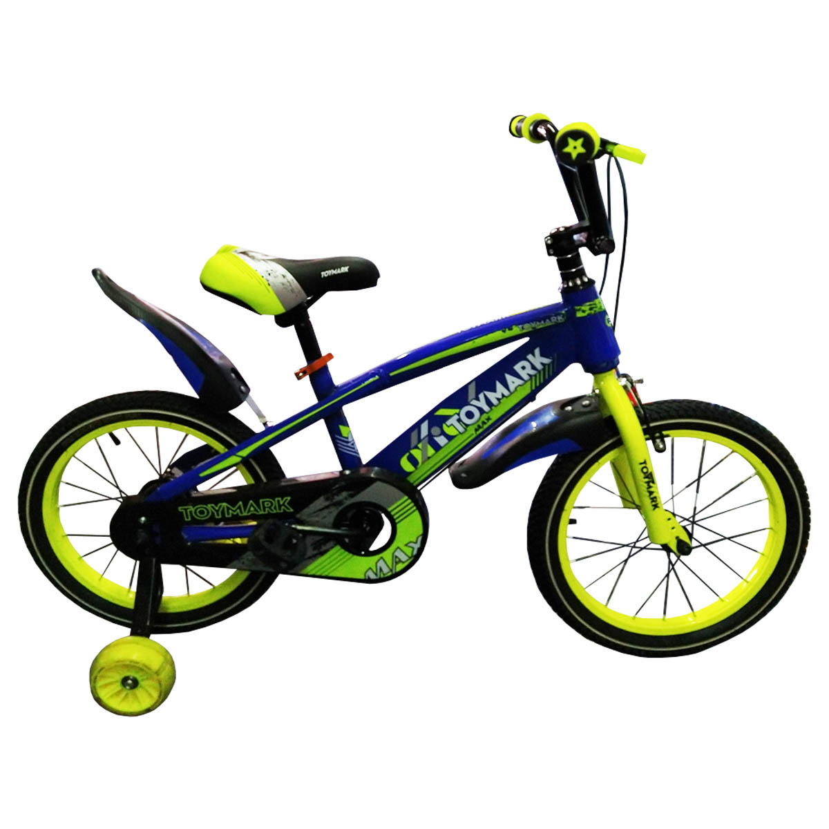 Bicicleta Infantil Rodada 16 T378681 Azul Amarillo