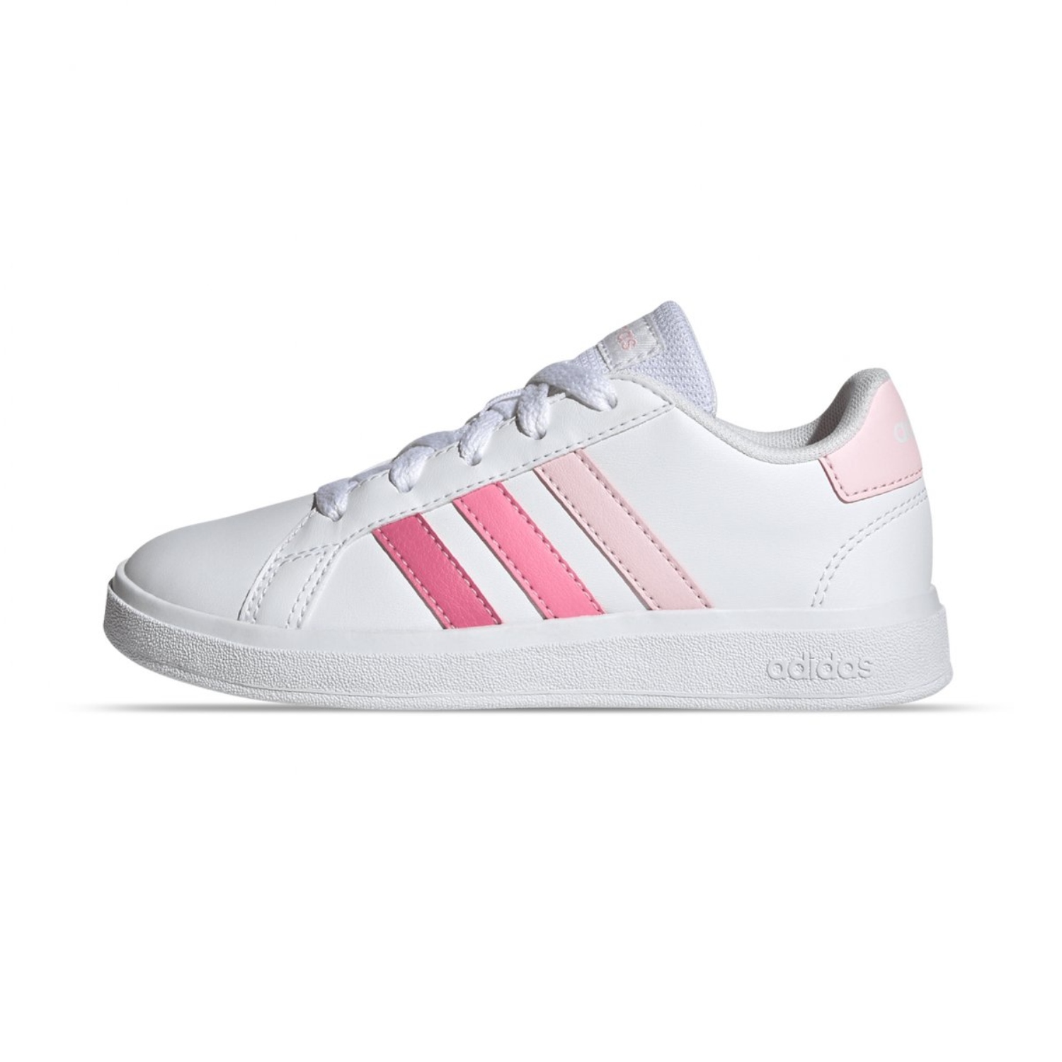 Adidas blancos shop con rosa mujer