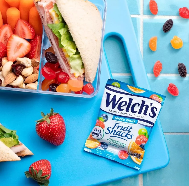 Gomitas Welch's Hechas Con Fruta Natural 66pz De 22.7g