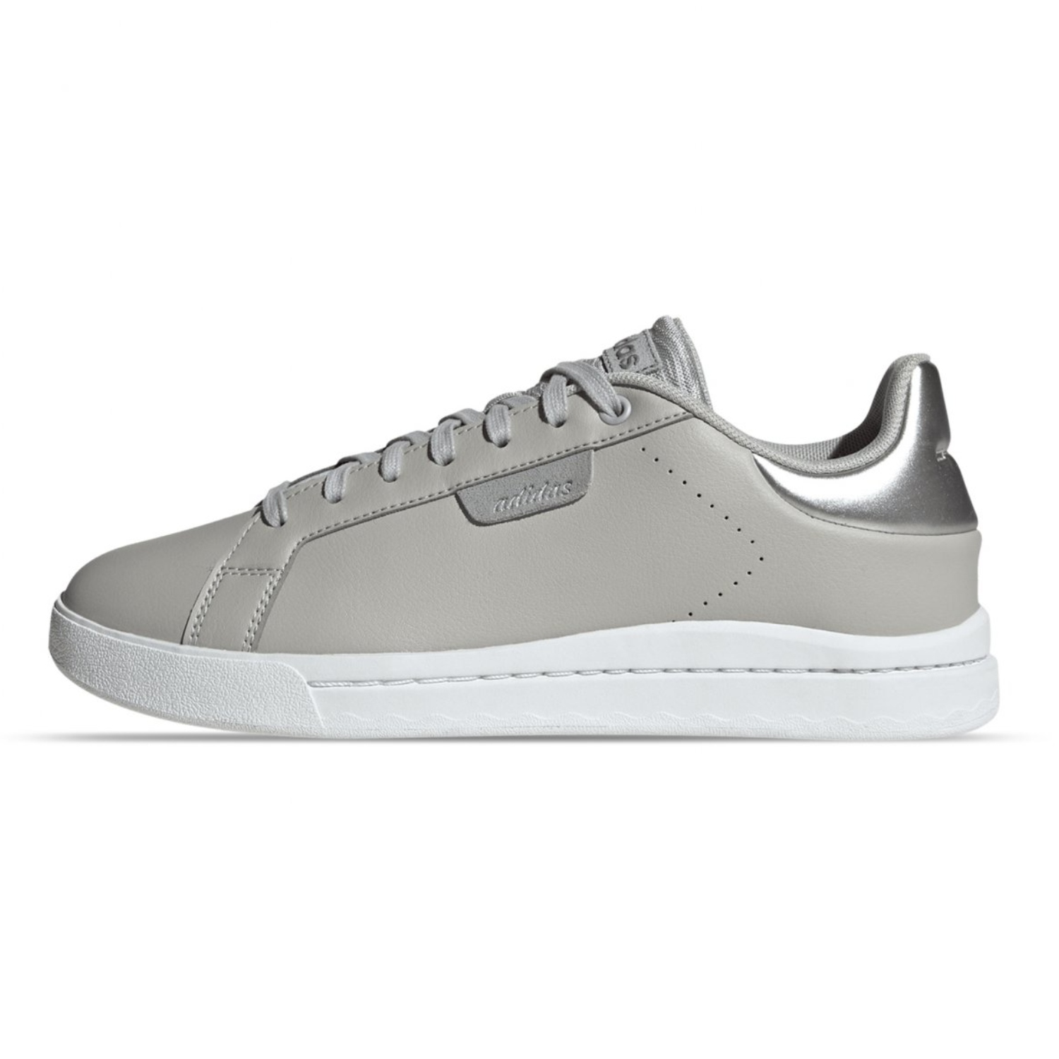 Tenis Casual Adidas Court Silk gris de Mujer IE2169