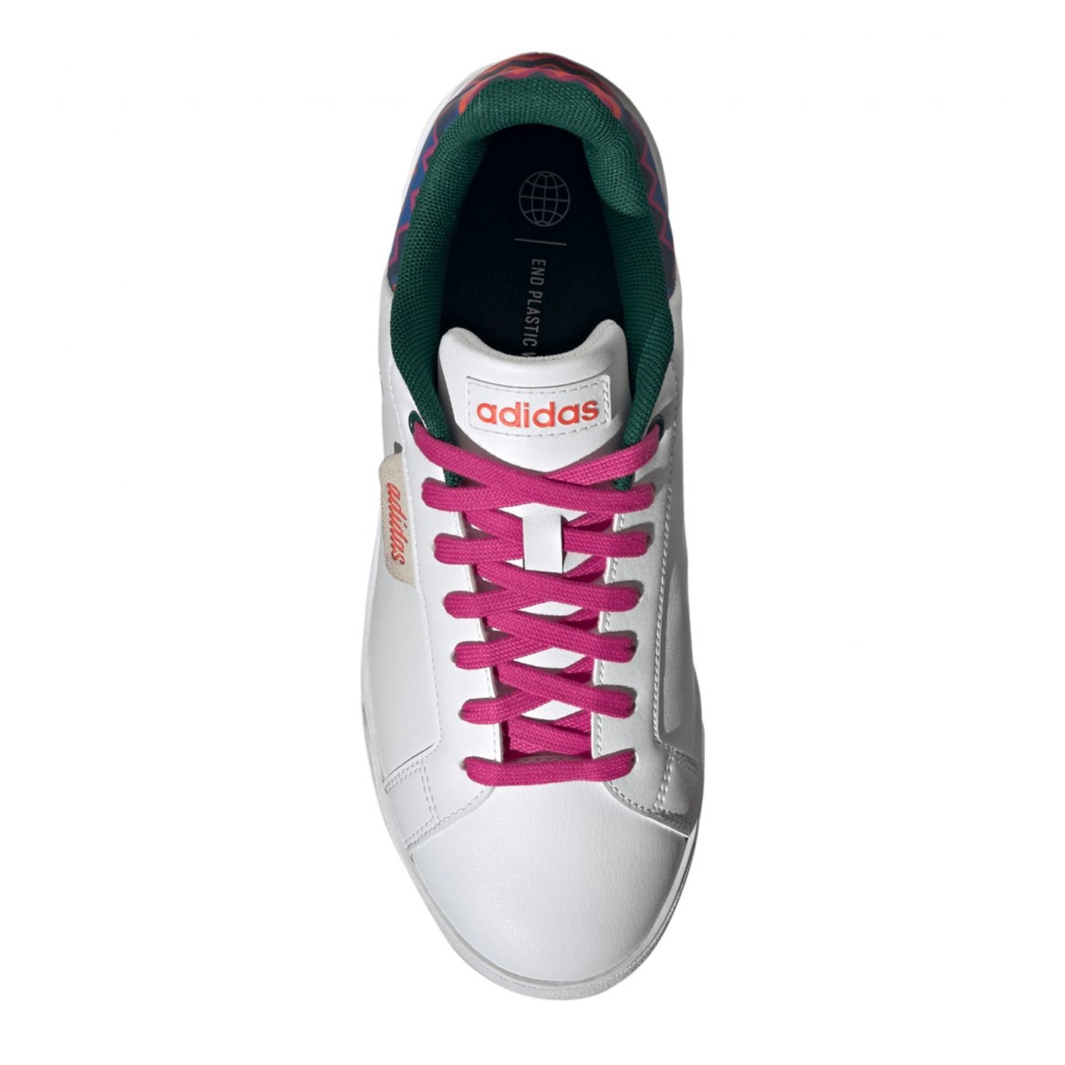 Tenis Casual Adidas Court Silk Blanco de Mujer IE2167