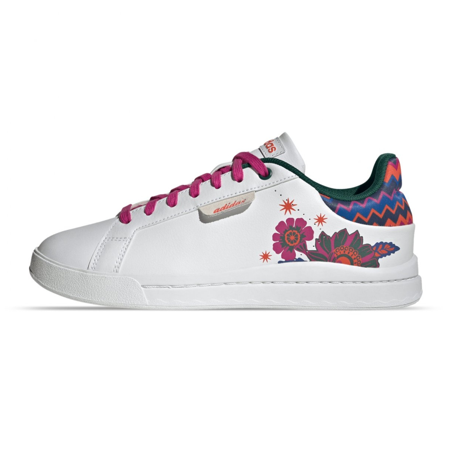 Tenis Casual Adidas Court Silk Blanco de Mujer IE2167.