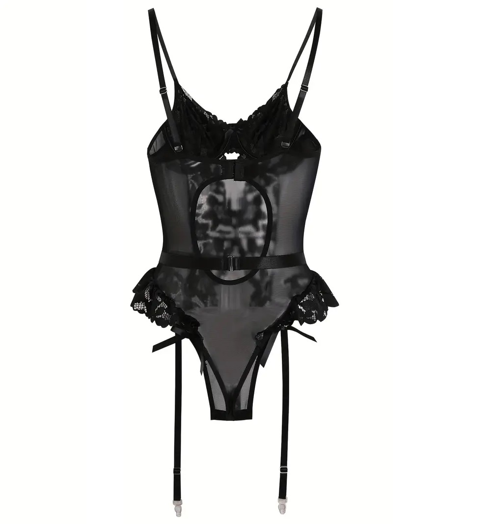 Body de encaje interior sexy.