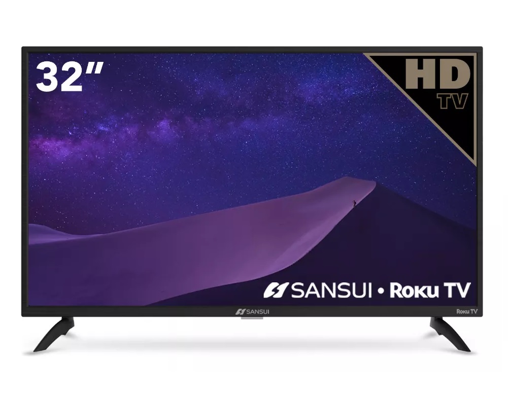 Pantalla SANSUI 32 LED Roku TV HD SMX32D7HR