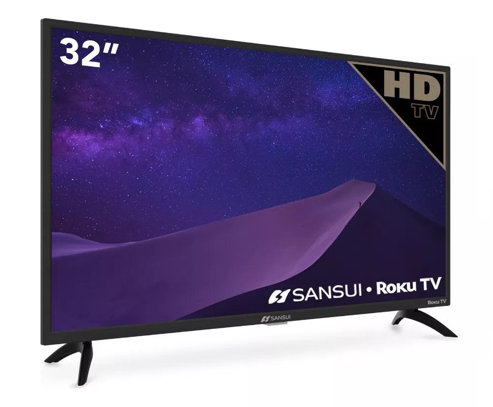 Pantalla SANSUI 32 LED Roku TV HD SMX32D7HR