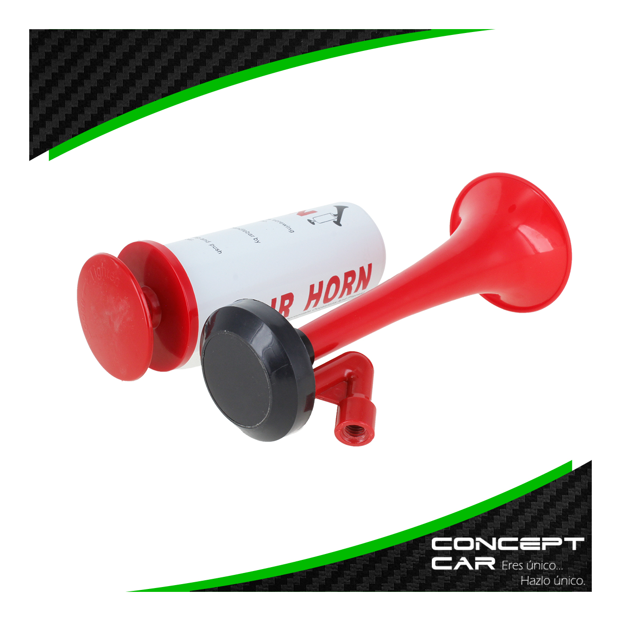 Corneta Bocina De Aire Manual A Presión Universal Porra