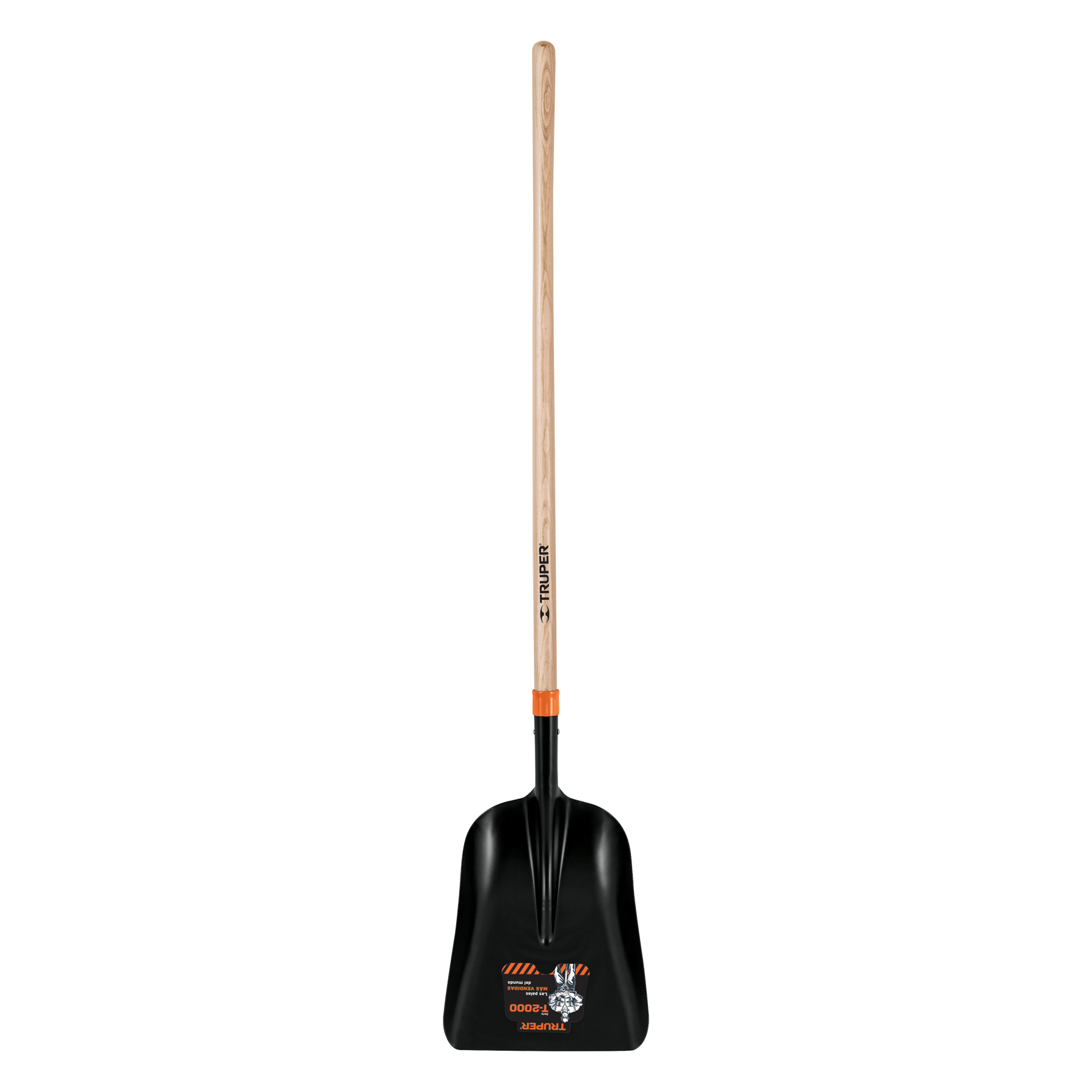 PALA CARBONERA CHICA T-2000 CON MANGO LARGO DE 43", TRUPER 102170