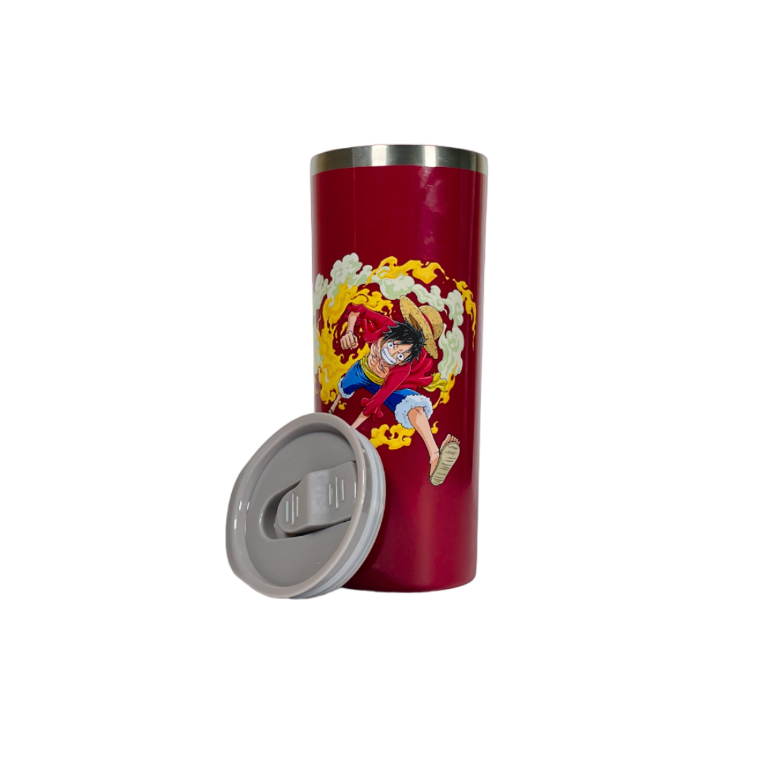 GEEK INDUSTRY - TERMO ACERO INOXIDABLE MONCKEY D. LUFFY - ONE PIECE 20 OZ.