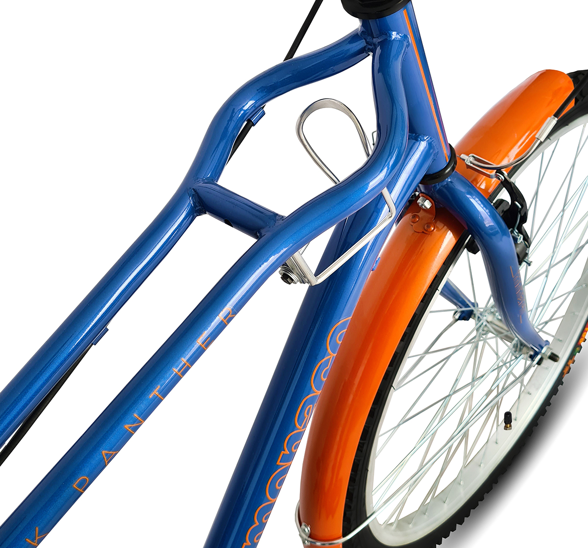 Bicicleta Urbana Monaco Porta Ánfora Rodada 26 Azul