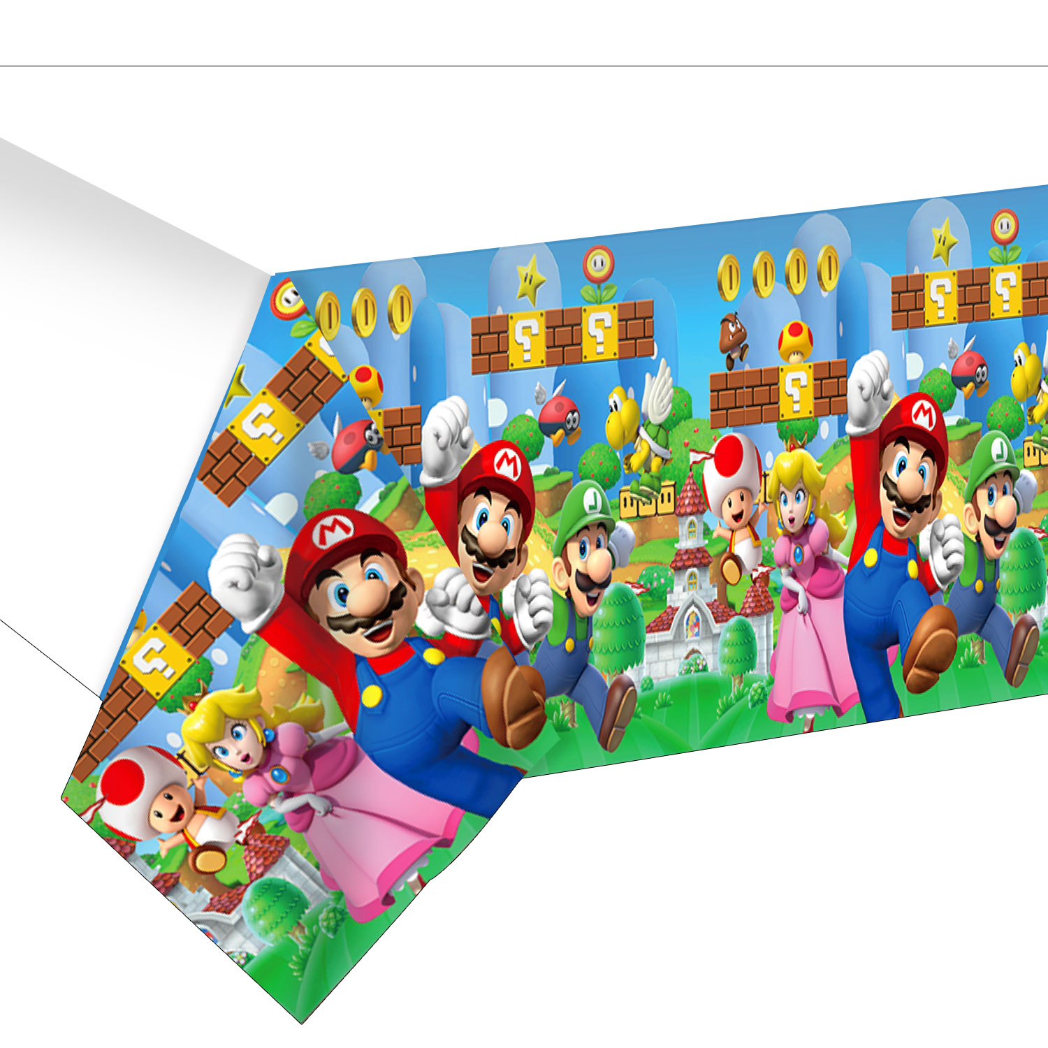 Globos De Cumpleaños Decoración con Kit de Fiesta Mario Bros y Luigi