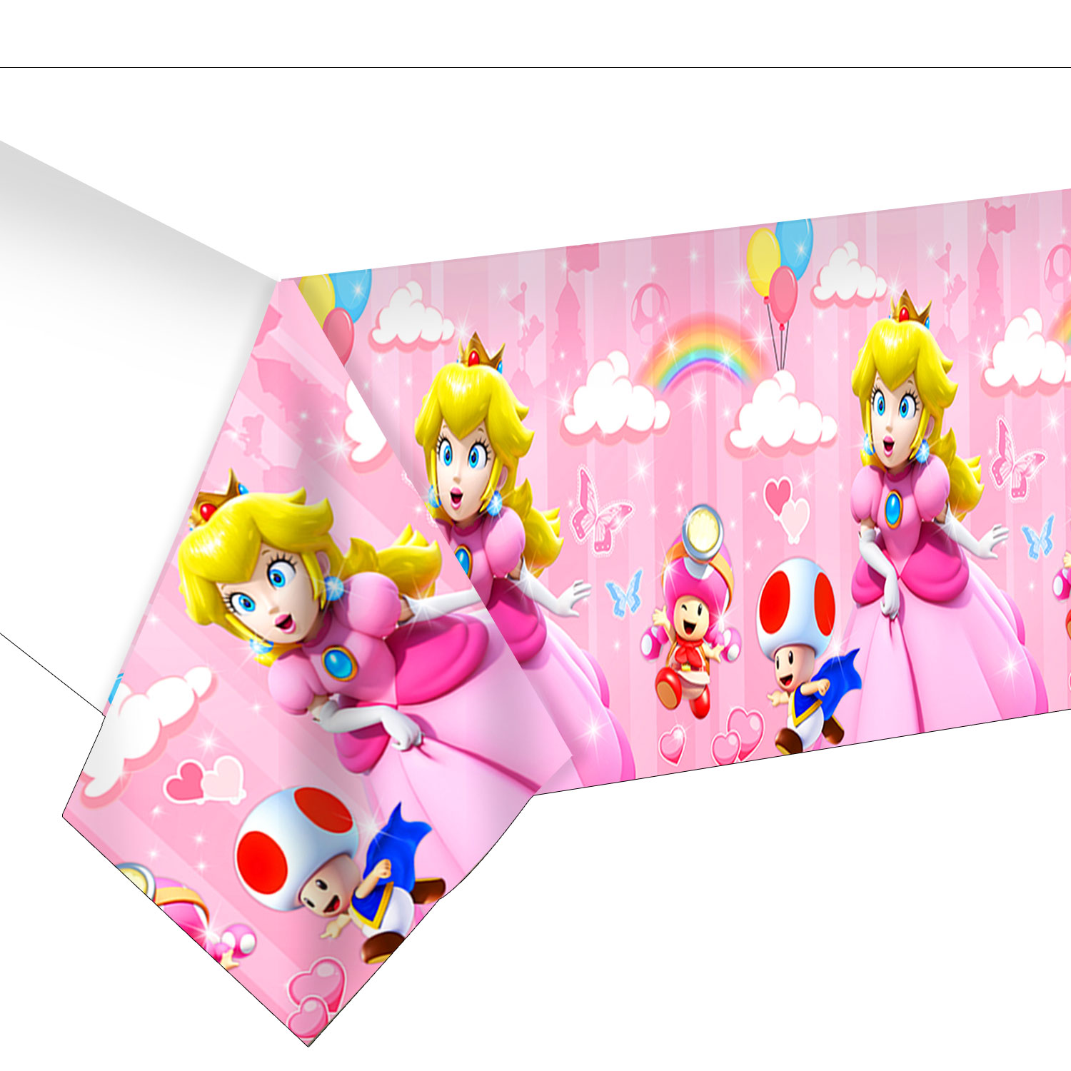 Globos De Cumpleaños Decoración Kit De Fiesta Princesa Peach