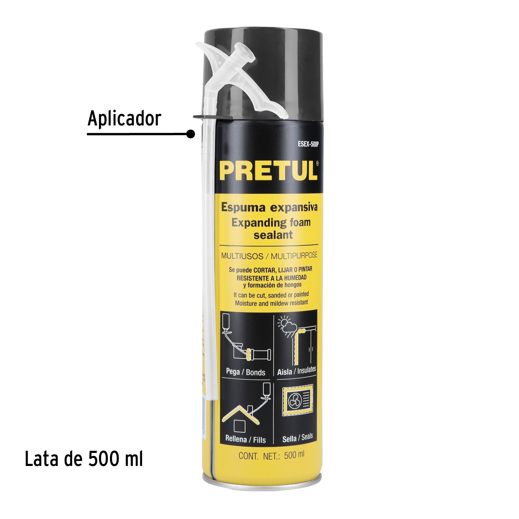 Aislante Sellador Vs Humedad, Frio, Ruido, Roedores Insectos