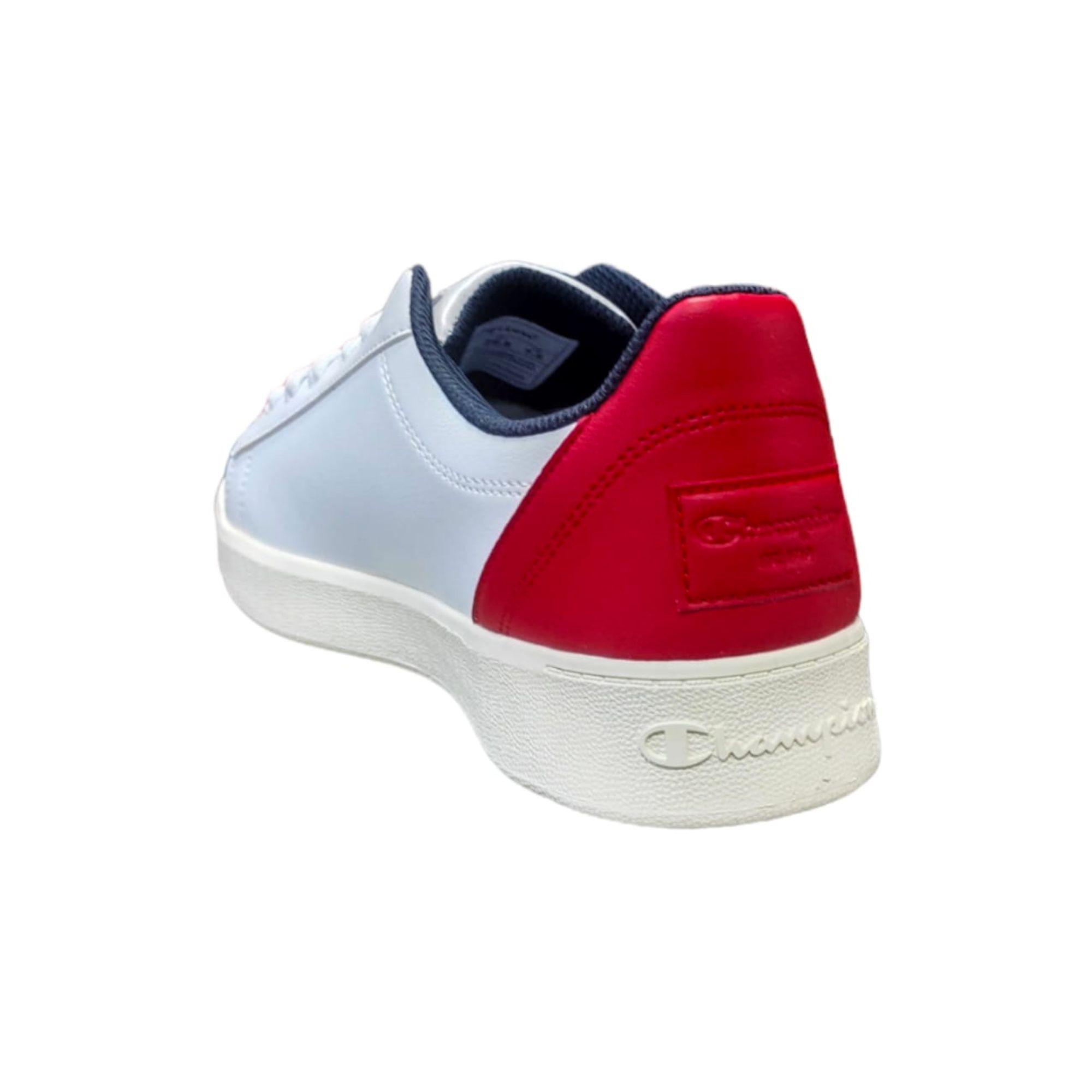 Tenis Champion Pure Blanco con Rojo Hombre Originales CAS10295M