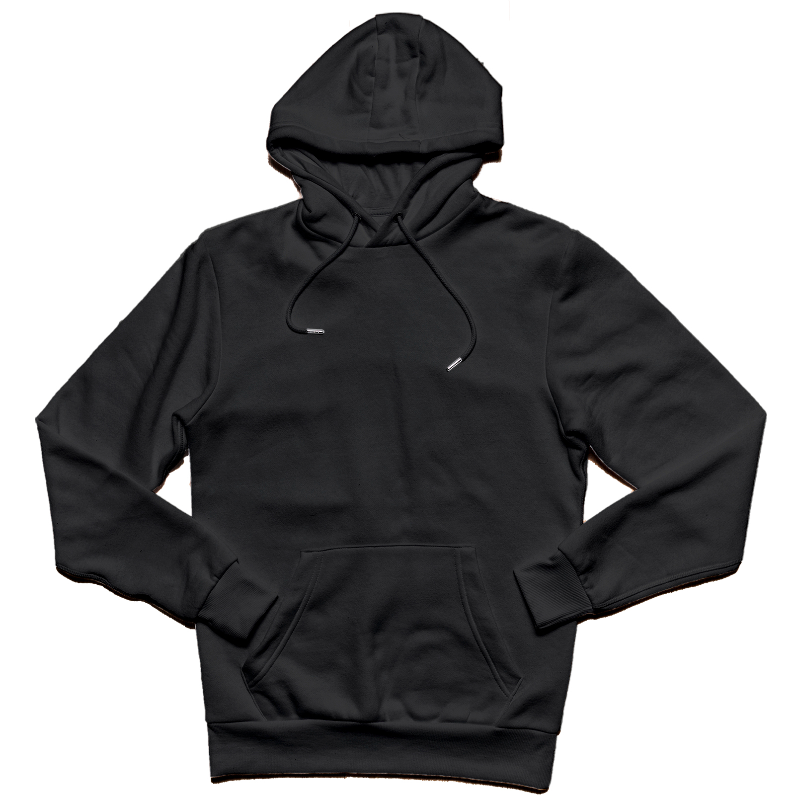 Sudadera Hoodie Unisex Color Negro con Capucha y Cangurera, Calientita, Casual, Abrigo, Chamarra