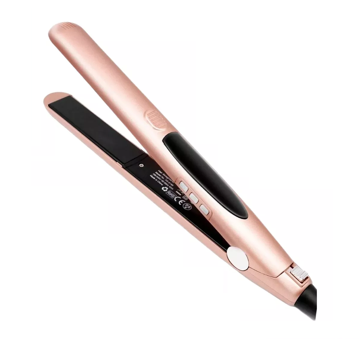 Plancha De Cabello 2 en 1 Cerâmica Rosa