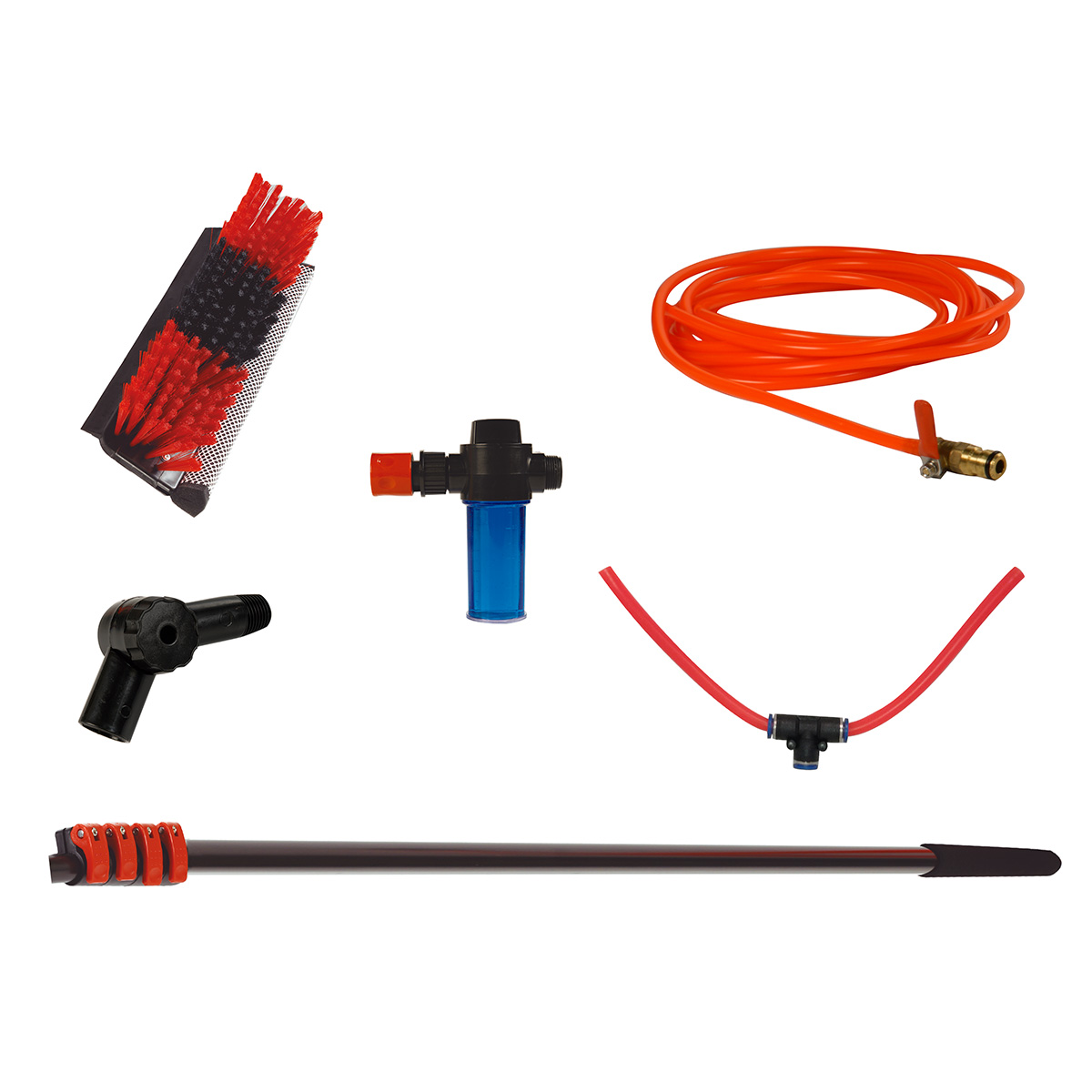 Cepillo Limpiador TELESCÓPICO STARLYFT TELESCOPIC HIDROCLEANER 7 M Tv Ofertas con PROPULSIÓN DE Agua y Jabón, Extensible hasta 7 Metros y Ligero