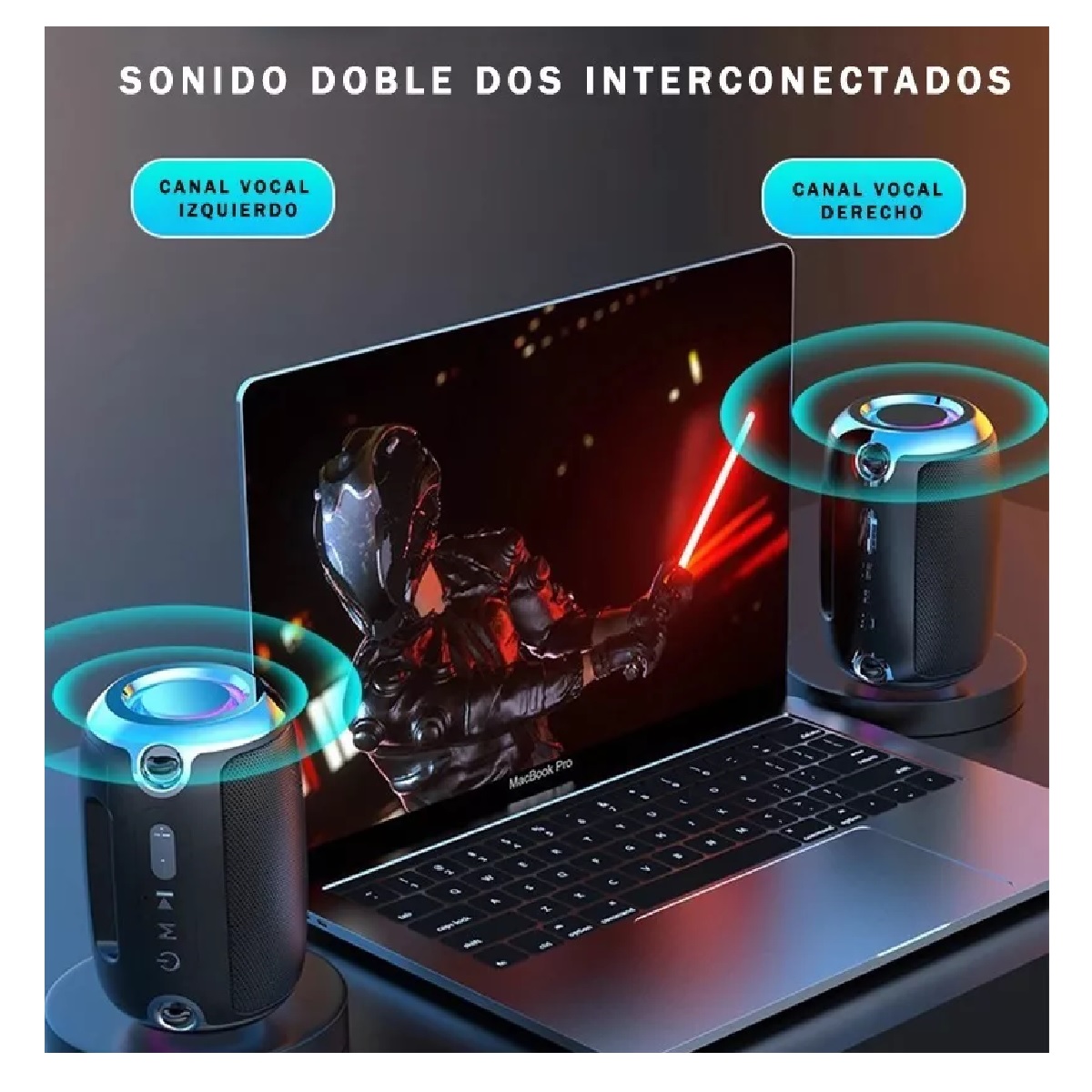 Mini Bocina Portátil Y Inalámbrica Con Bluetooth 5.0