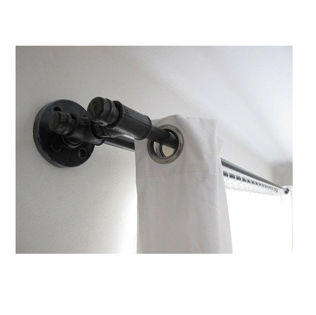 Cortinero Doble, Tubo Desmontable Industrial 2.00 M