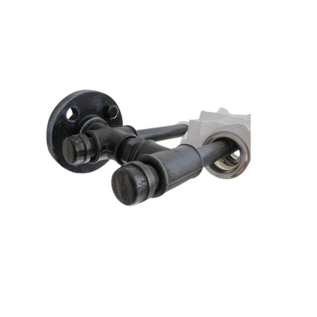 Cortinero Doble, Tubo Desmontable Industrial 2.00 M