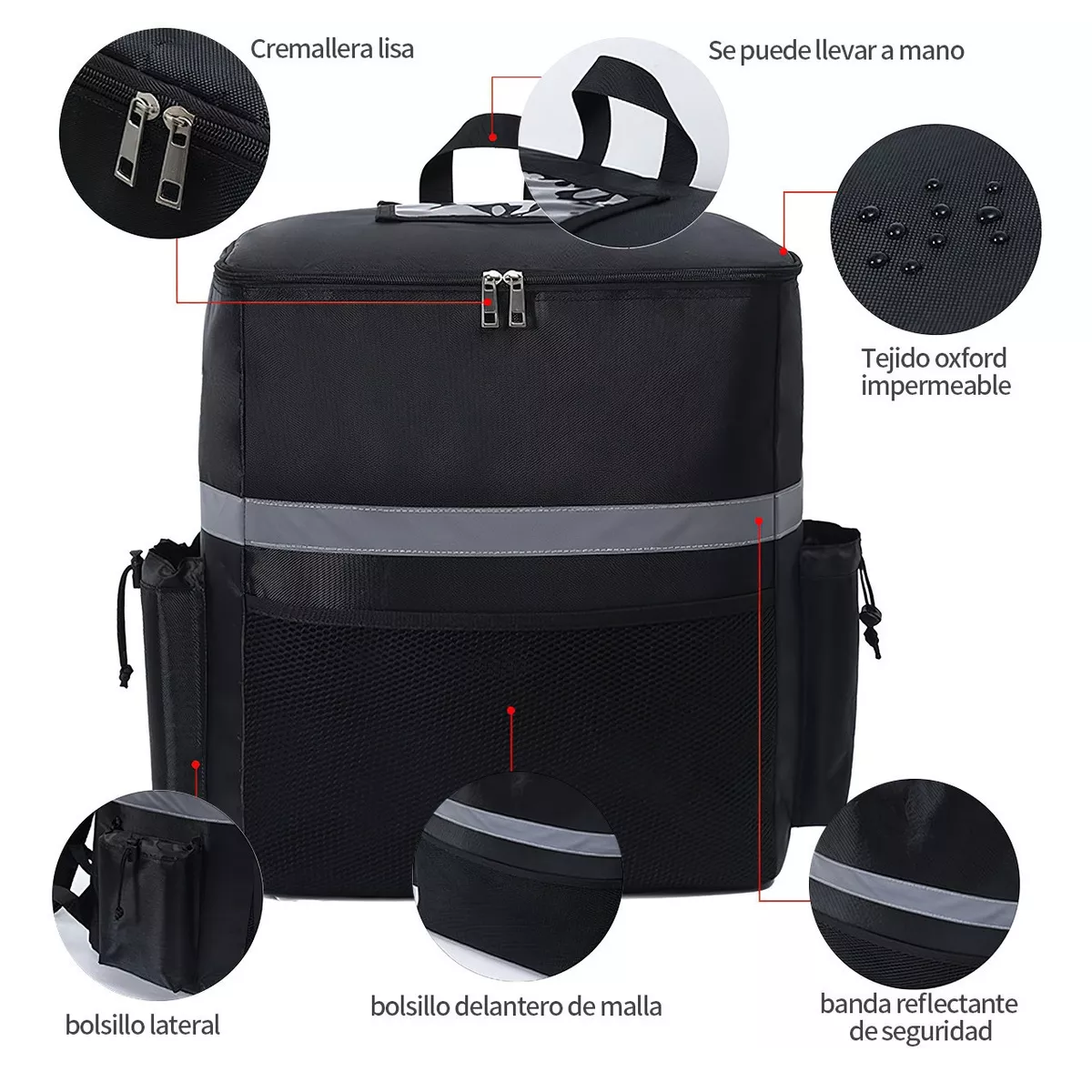 Mochila Termica Multifuncional Delivery Repartidor