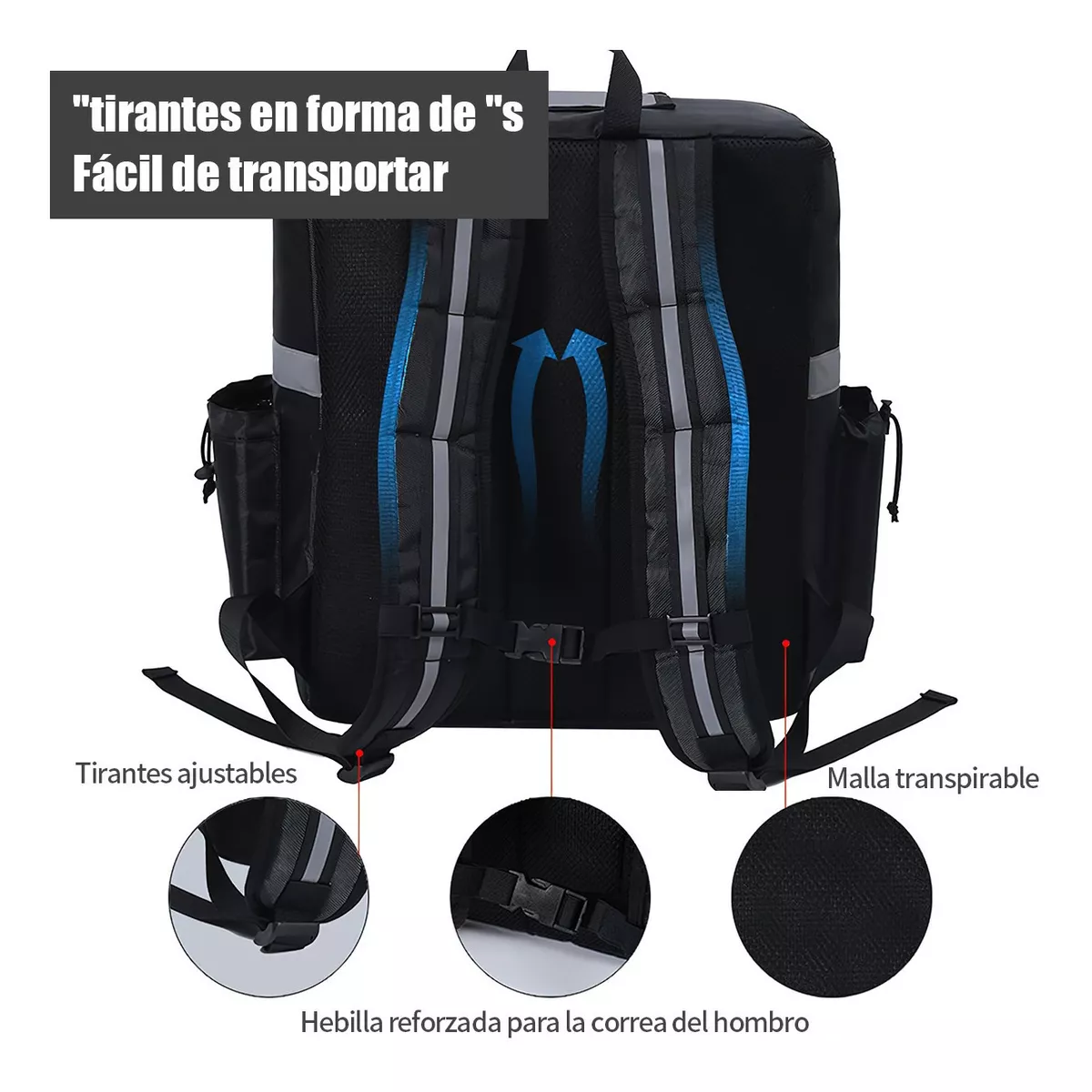 Mochila Termica Multifuncional Delivery Repartidor