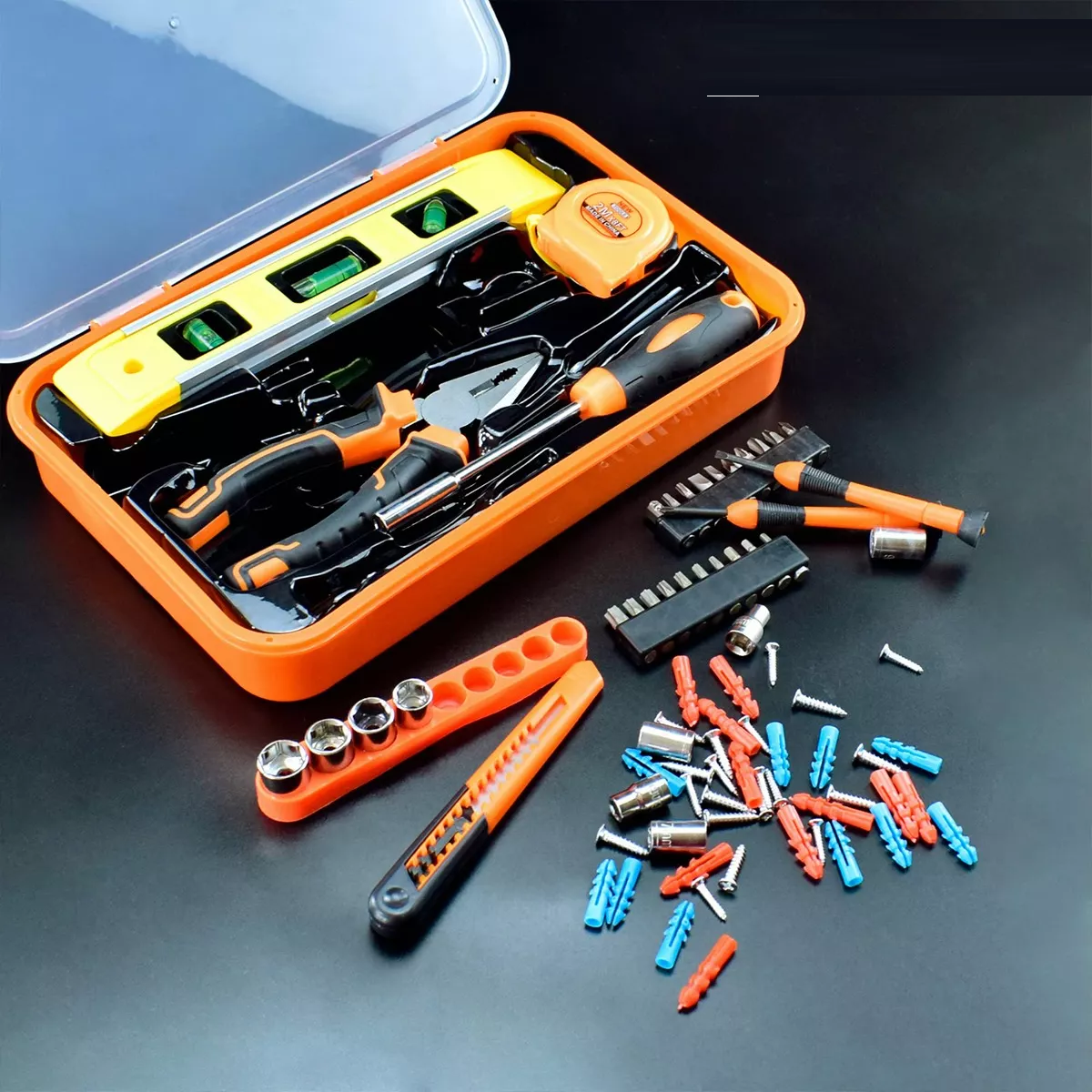 Juego De Herramientas Mecanicas Hogar Desarmadores 36pzs Set