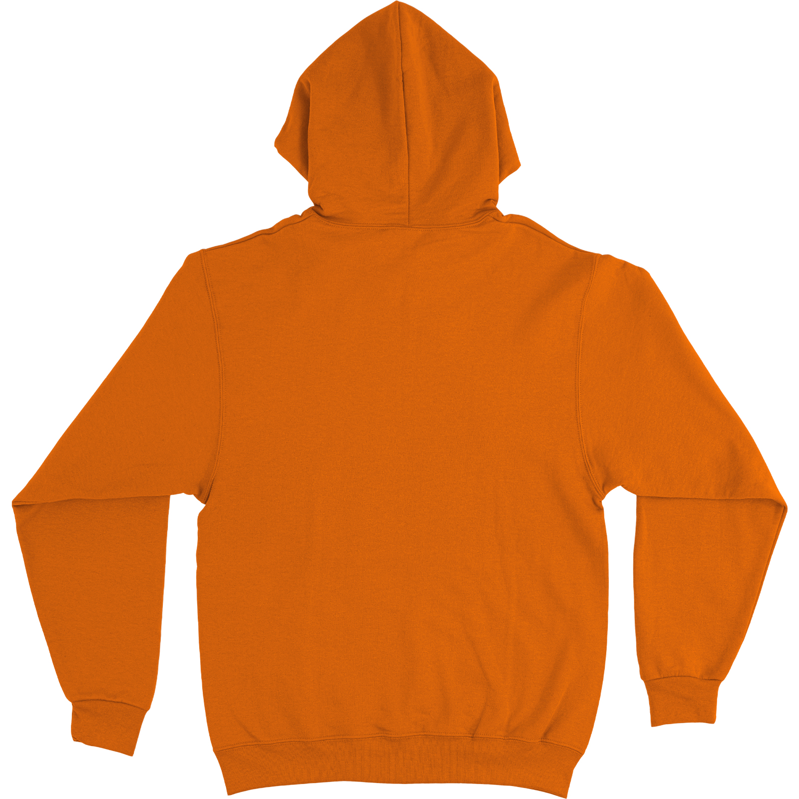 Sudadera Hoodie Naranja con Cierre, Capucha y Cangurera, Calientita, Casual, Abrigo, Chamarra