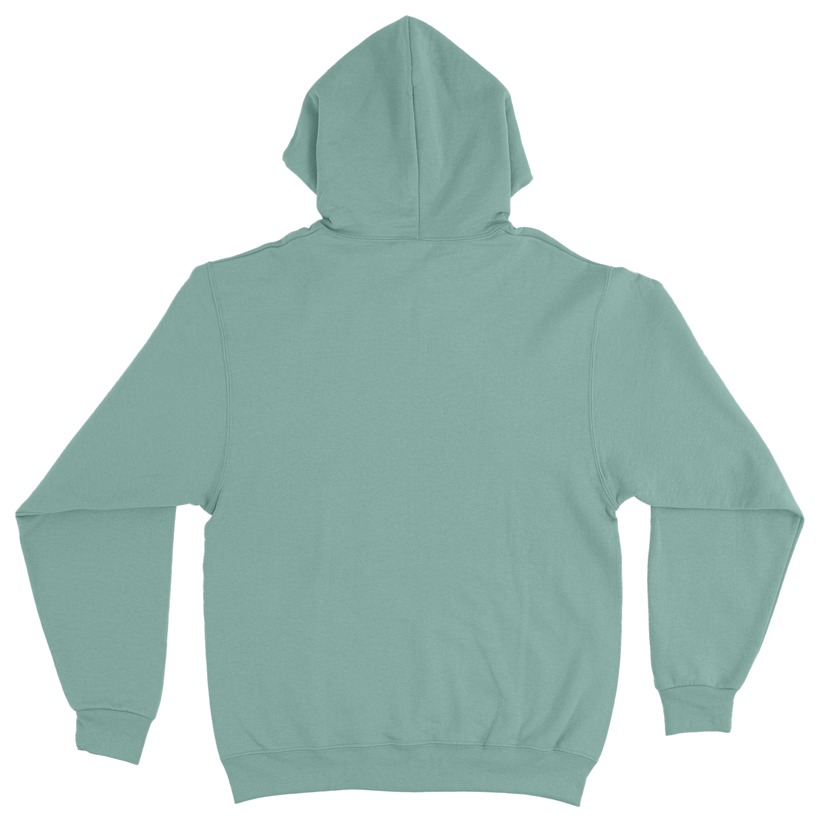 Sudadera Hoodie Menta con Cierre, Capucha y Cangurera, Calientita, Casual, Abrigo, Chamarra